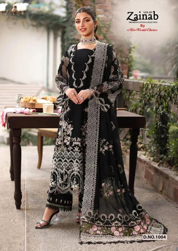 Miss World Zainab Vol-01 – Karachi Dress Material